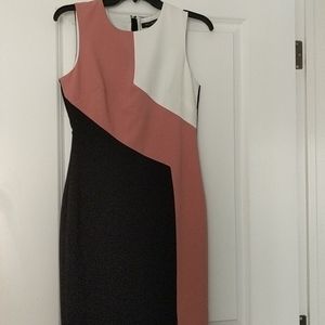 White House Black Market sheath midi dress